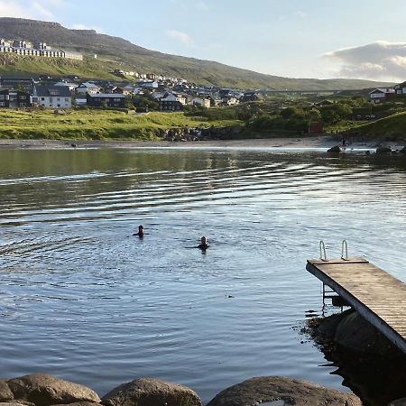 Traditional Faroese house in Tórshavns city center Exterior foto