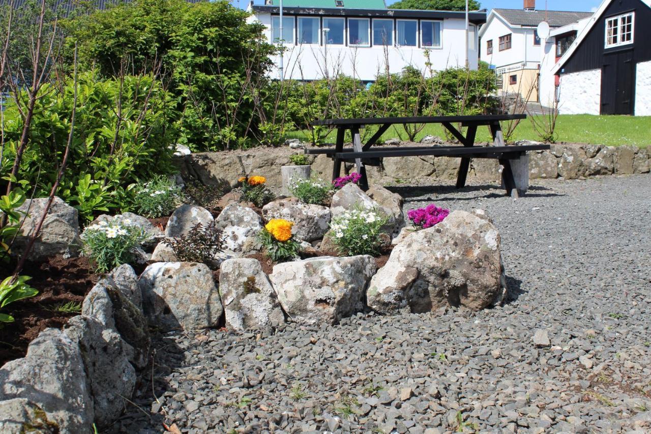 Traditional Faroese house in Tórshavns city center Exterior foto